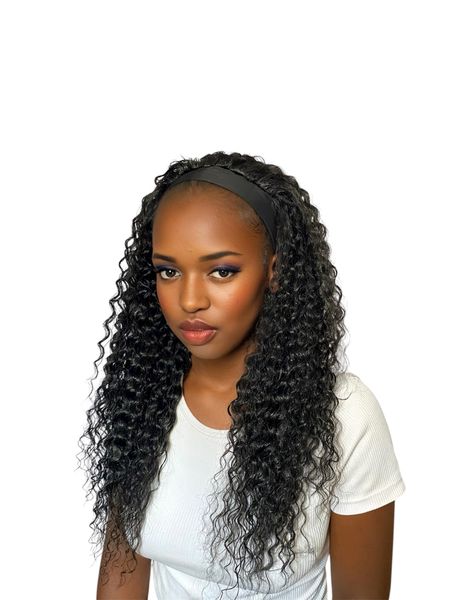 22" MagicCurly Headband Wig