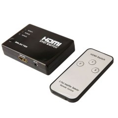 Olcor 3 Port HDMI Switch Adapter HUB with Remote