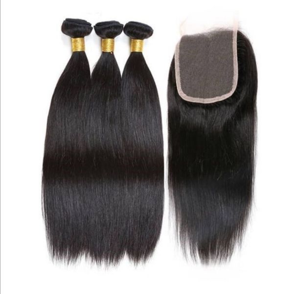 12A 26 inch 3 Brazilian Bundles and Closure