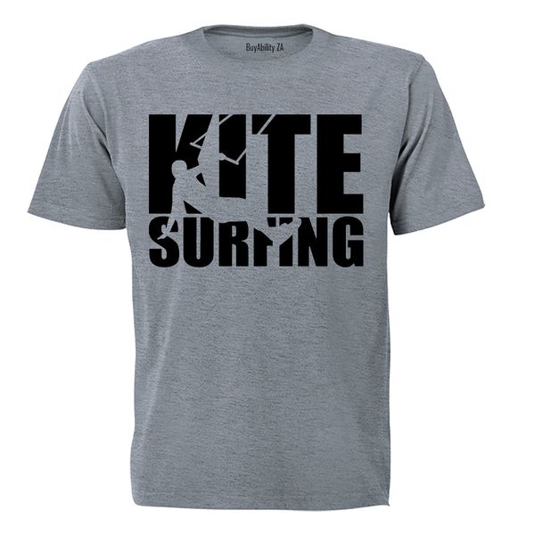 Kite Surfing - Mens - T-Shirt - White