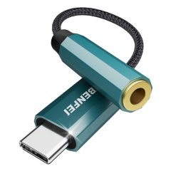 BENFEI USB-C (DAC) Male to 3.5mm AUX Female Audio Output Adapter - Blue