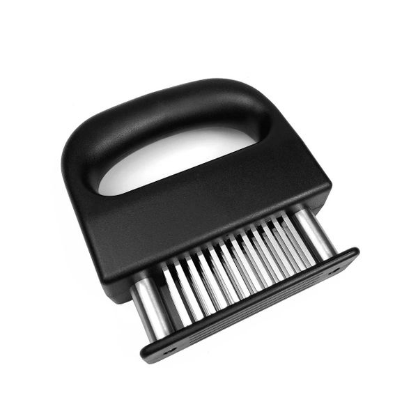 Stainless Steel Meat Tenderizer with Handle - Heavy-Duty Kitchen Tool