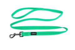 Reflective SuperSoft Leash Spring green