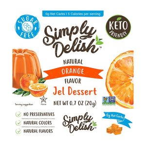 Simply Delish - Natural - Orange - Jel Dessert