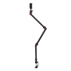 3-Section Overhead Camera Mount With C-Clamp