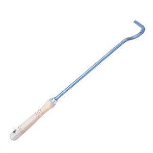 Turk Fire Hook with Wooden Handle