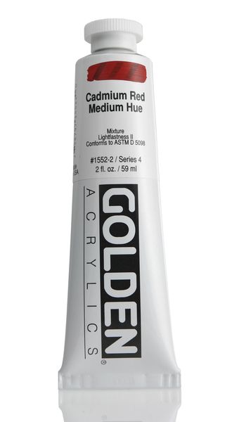 Golden Heavy Acrylic Paint - C.P.CadmiumRed Medium