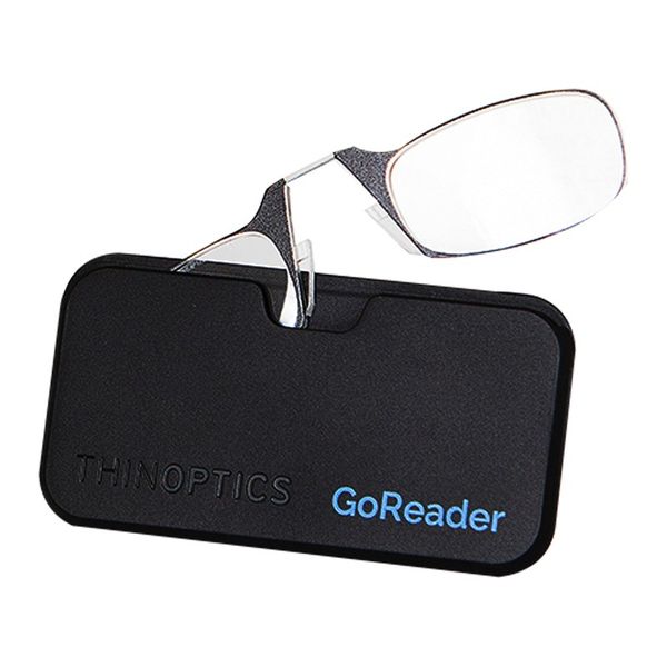 +2,50 GoReader Reading Glasses by ThinOptics - Black