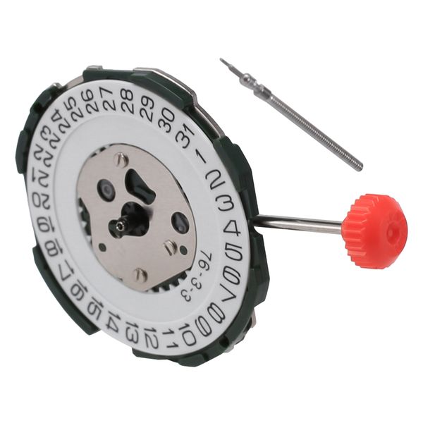 for Miyota 2115 Quartz Movement Watch Date at 3 for Men's Watches