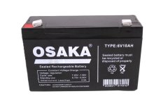 Osaka Rechargeable Sealed Battery 6V 10AH