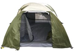 4 Person Camping Rainproof and Sunproof Dome Tent-Light Green