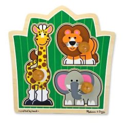 Jungle Friends (Safari) Jumbo Knob: Jungle Friends (Safari) Jumbo Knob