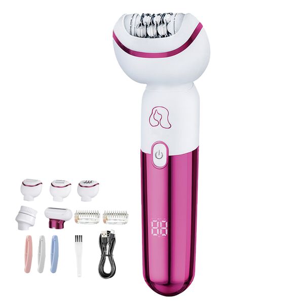 5-in-1 Body Hair Epilator Electric Shaver Trimmer Hair Remover for Women