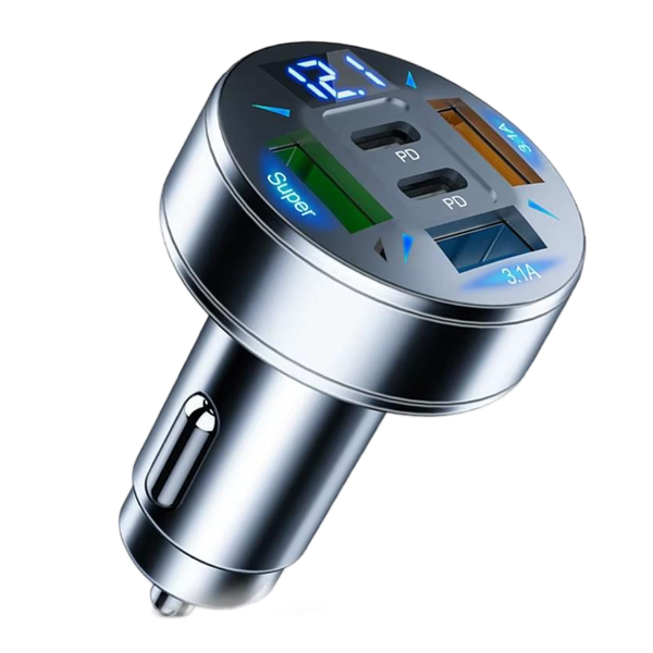 IPSTYLE Car Charger PD QC3.0 USB C Car Phone Charger Adapter