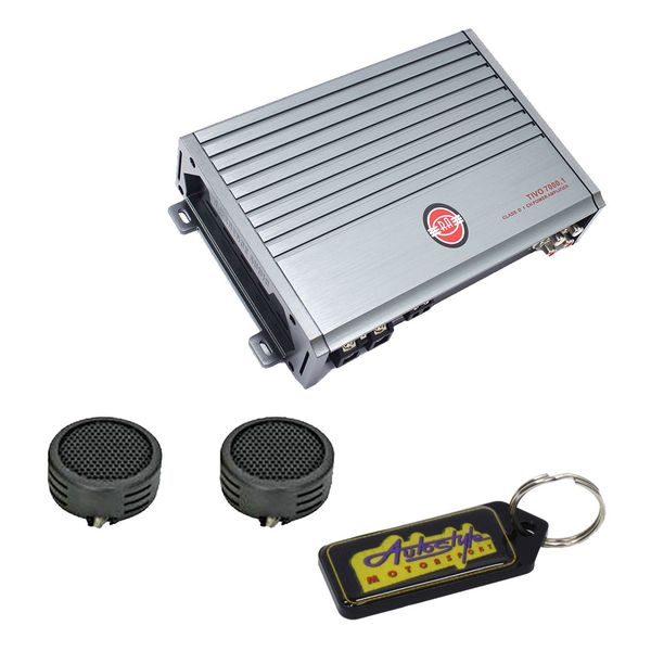 Reference Audio Tivo Digital Monoblock Amplifier &amp; Evo Tweeters &amp; Keyring