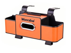 Back Seat Car Organizer, 4-in-1 Multifunctional Car Back Seat Storage Box