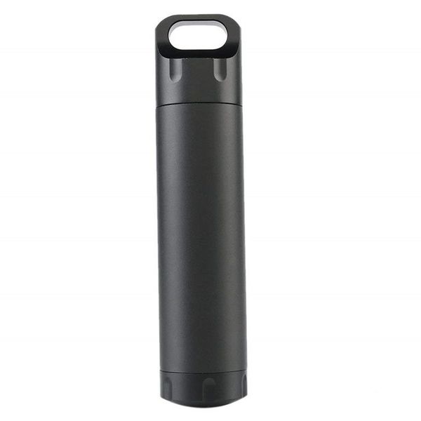 Aluminum Alloy EDC Survival Waterproof Pill Match Case Container
