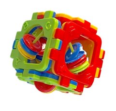 Shake, Rattle, and Roll! The Take-Apart Square Cube Baby &amp; Kids Toy