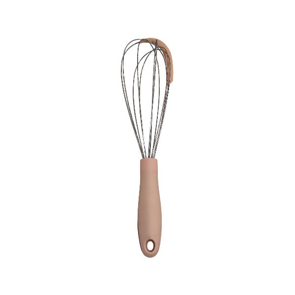 Silicone Handle Pink Whisk