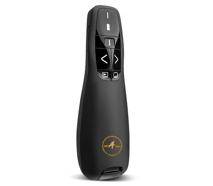 MR A TECH Presenter Control Laser Slide Remote Control Pointer Projector