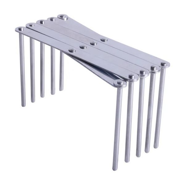 Foldable Stainless Steel Telescopic Kitchen Steaming Rack