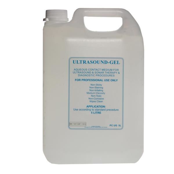 Ultrasound Gel 5L Non Sticky - Professional Use
