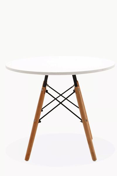 Retro Round Dining Table, 80x80x72 cm.