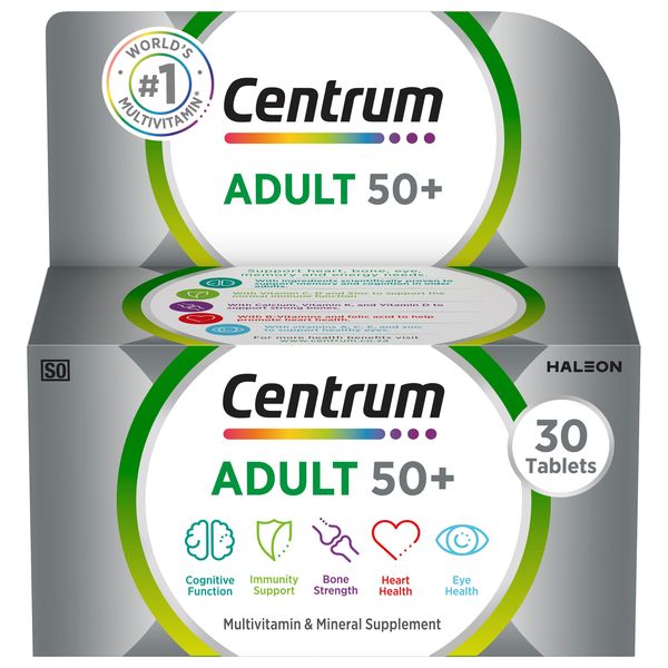 Centrum Adult 50+ Multivitamins 30 Tablets