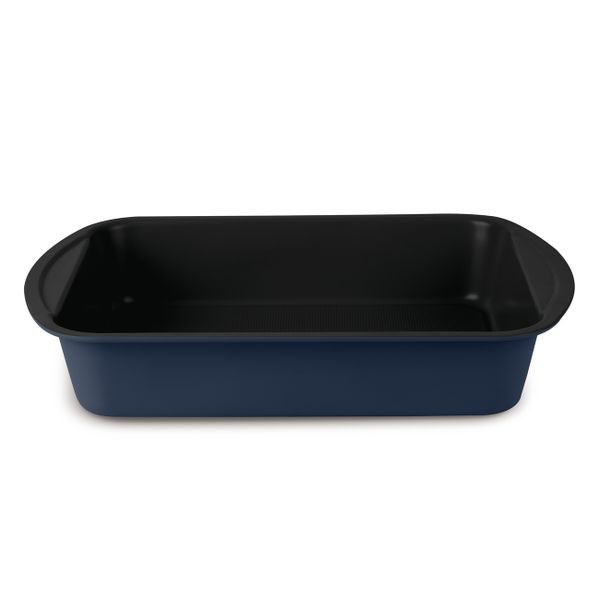 Berlinger Haus 40cm Titan Pro Non-Stick Coating Oblong Roaster - Deep Sea
