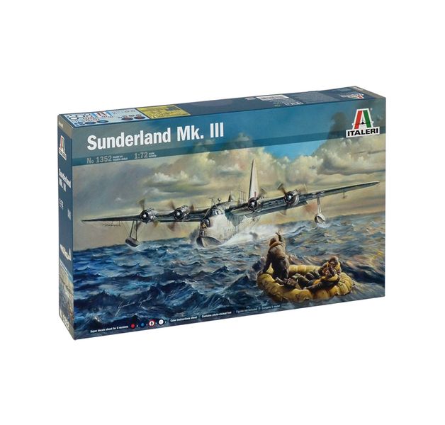 Italeri 1/72 Sunderland Mk.III Plastic Model Kit