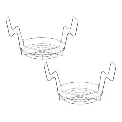 2Pcs 21.5-Quart Water Bath Canner With Jar Rack Kitchenware