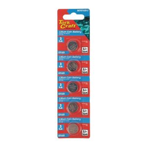 Tork Craft - Battery Coin Cr1620 3V Lithium (5 Pack)