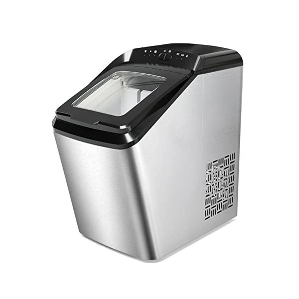 15kg Ice Maker Machine - Stainless Steel Countertop Ice Maker