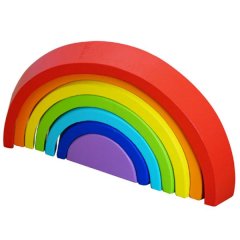 Rainbow Buildings Blocks