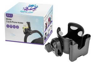 Baba Jay Stroller Cup and Phone Holder