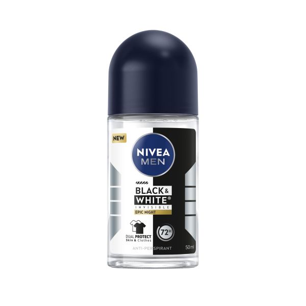 NIVEA Deo Roll on Black and White Epic Night Men 50ml