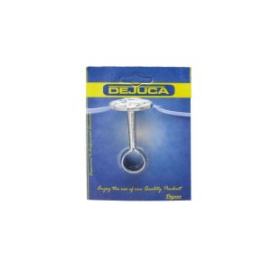 Dejuca - Towel Rail Bracket - Cp - 19mm - Thru - 1/Card