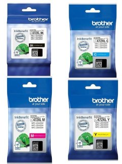 Brother LC472XL - BK/C/M/Y - 4 Pack