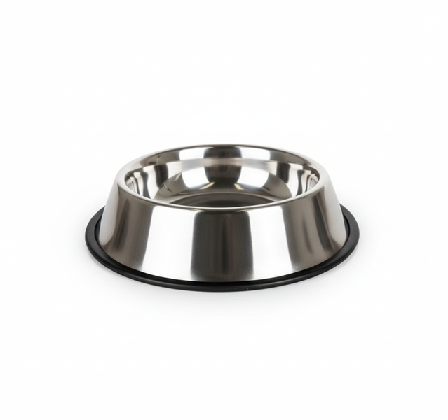 Stainless Steel Pet Bowl 23 cm - 2.72 kg for Dogs and Cats