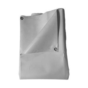 Tarp Cover Waterproof Heavy Duty 2m x 3m with Eyelets White