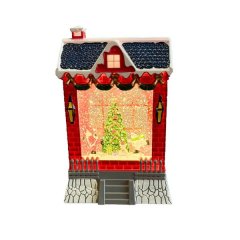 Christmas House with Music &amp; Lights Home Decor Ornament