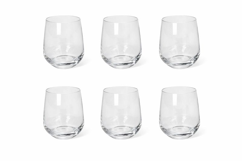 Danny Home Short Whisky Glasses 6pieces 360ml