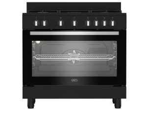 Defy DGS90GEB 90cm Gas Electric Range Cooker Black