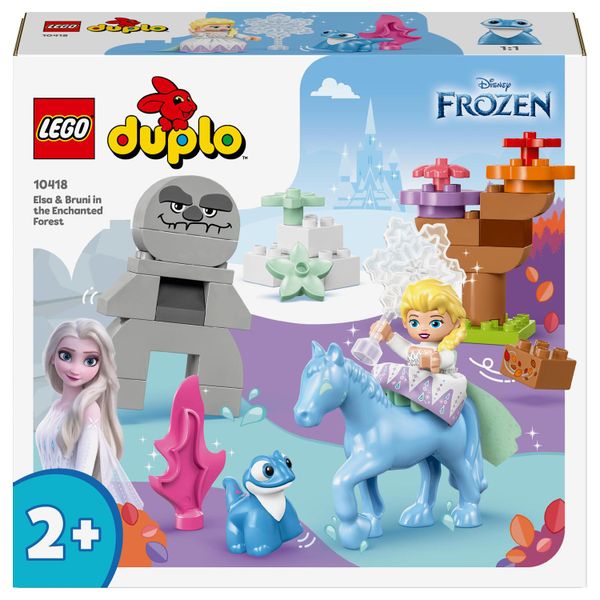 LEGO® DUPLO® | Disney Elsa &amp; Bruni in the Enchanted Forest 10418 Building Toy Set (31 Pieces)
