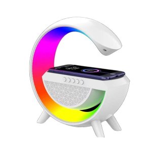 Wireless Charging RGB Lamp &amp; Speaker