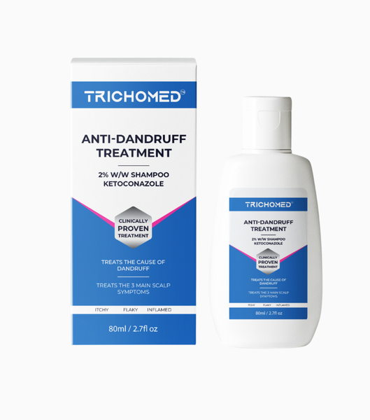 Trichomed Anti-dandruff Shampoo Ketoconazole 2% - 80ml