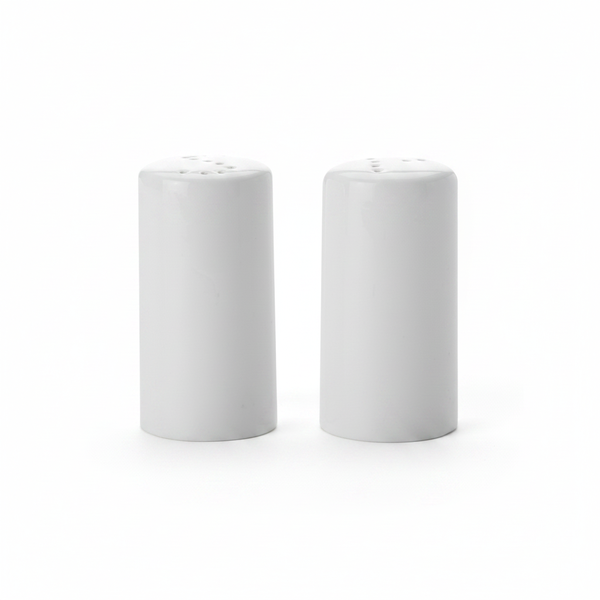 Maxwell &amp; Williams Ceramic Cylinder Salt &amp; Pepper Shaker Set