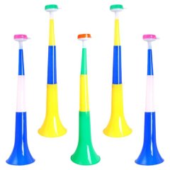 5Pcs Football Loud Noise Makers Soccer Trumpet Toys for Sporting Carnival