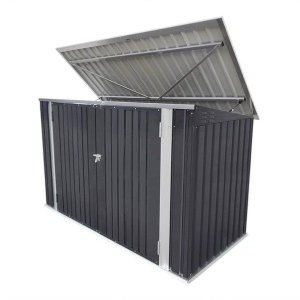 Bike Storage Steel Shed 6x3 Ft Anthracite