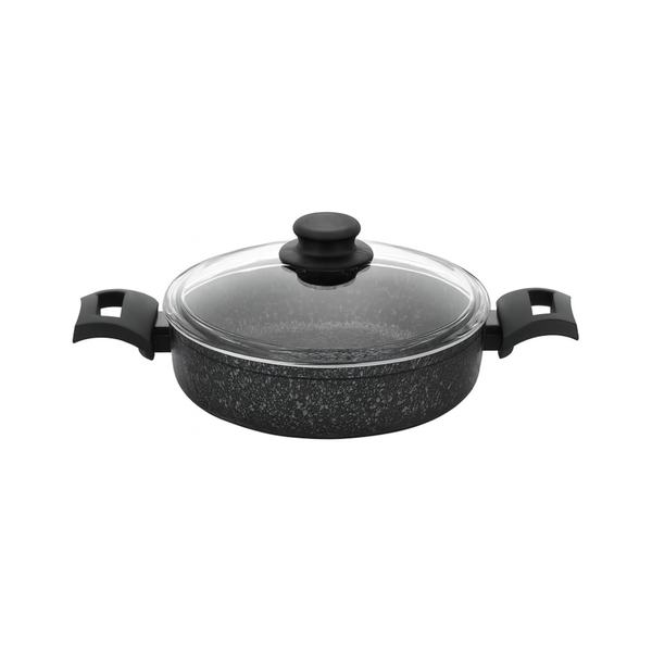 CEM - Prestij Aluminium Low Pot 28cm